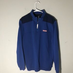 Vineyard Vines Blue Quarter Zip